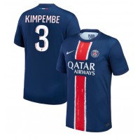 Muški Nogometni Dres Paris Saint-Germain Presnel Kimpembe #3 Domaci 2024-25 Kratak Rukav